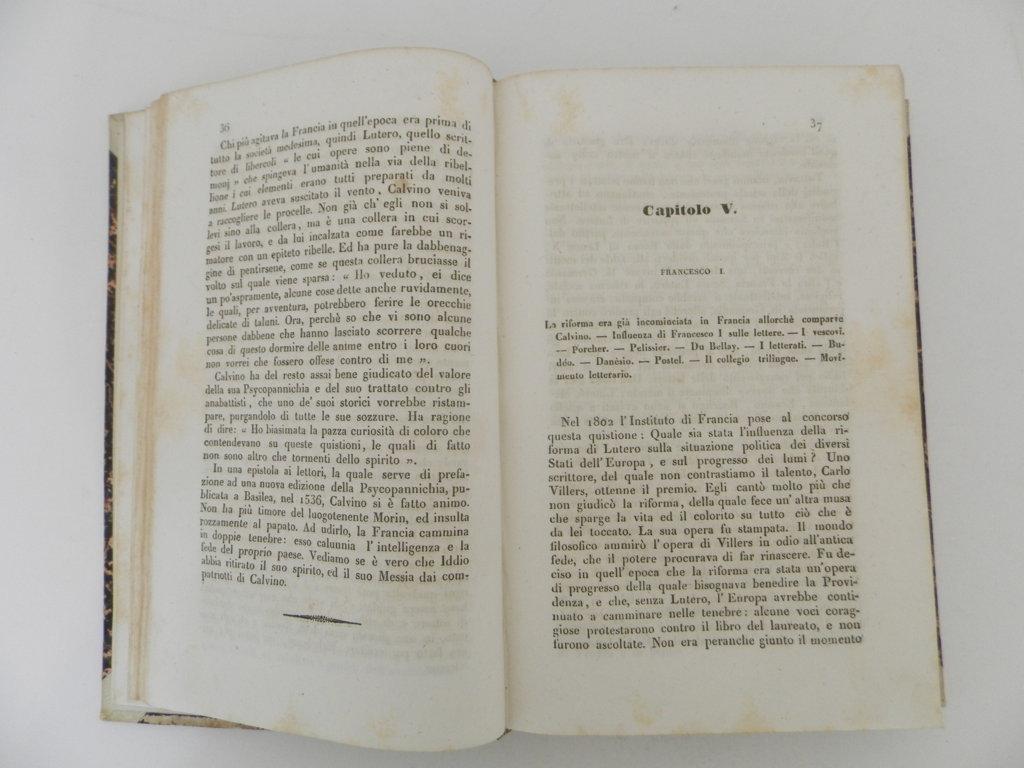 Storia della vita, delle opere e delle dottrine di Calvino di Audin. Prima versione italiana