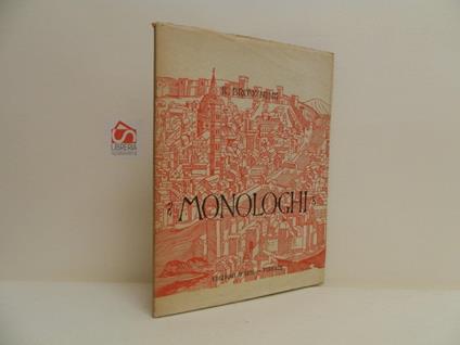 Monologhi - Robert Browning - copertina