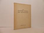 Gli incisori veneti del Settecento. Catalogo, giugno-settembre 1941