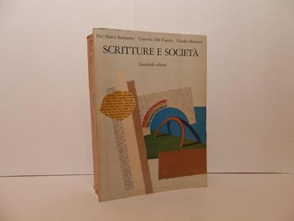 Scritture e società - Pier Marco Bertinetto - copertina