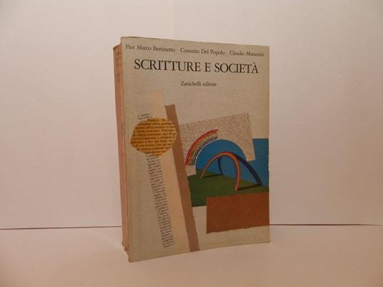 Scritture e società - Pier Marco Bertinetto - copertina