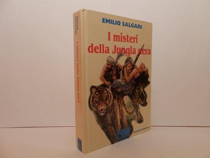 I misteri della giungla nera - Emilio Salgari - copertina