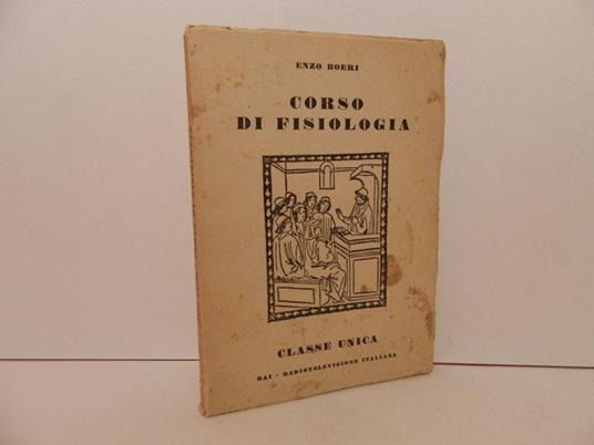 Corso di fisiologia - Enzo Boeri - copertina