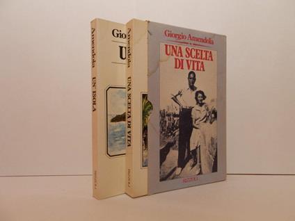 Un'isola. Una scelta di vita - Giorgio Amendola - copertina