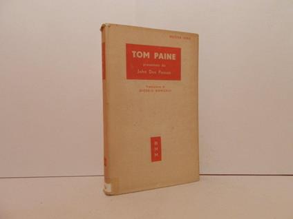 Tom Paine - John Dos Passos - copertina