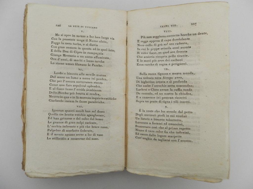 La rete di vulcano. Poema eroicomico del monaco Beda Ticchi