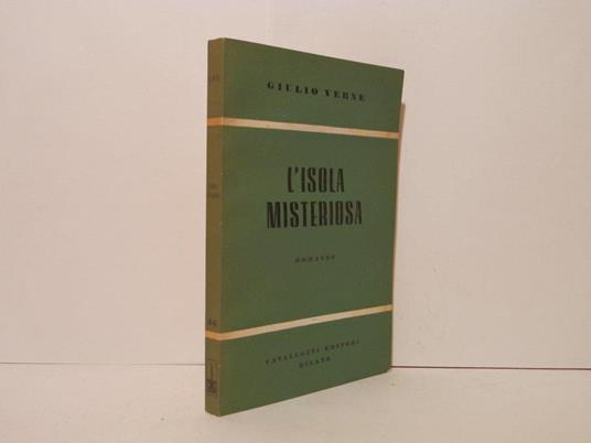 L' isola misteriosa. Romanzo - Jules Verne - copertina