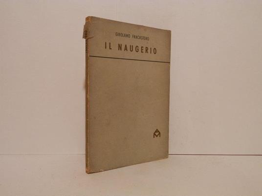 Il naugerio - Girolamo Fracastoro - copertina