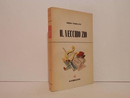 Il vecchio zio - Orio Vergani - copertina