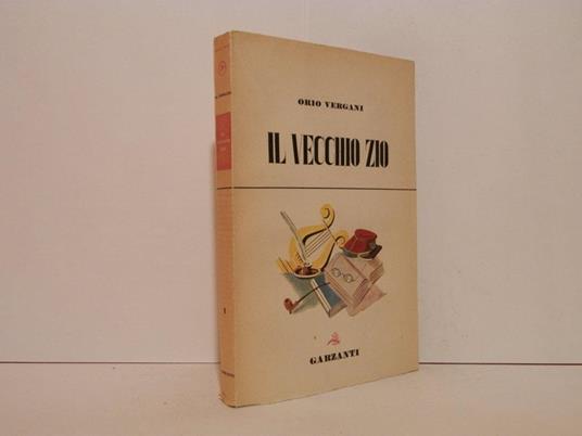 Il vecchio zio - Orio Vergani - copertina
