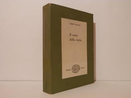 Il senso della storia - Adolfo Omodeo - copertina