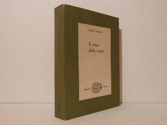 Il senso della storia - Adolfo Omodeo - copertina