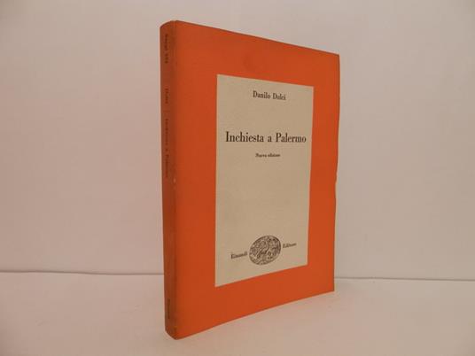 Inchiesta a Palermo. Nuova edizione - Danilo Dolci - copertina