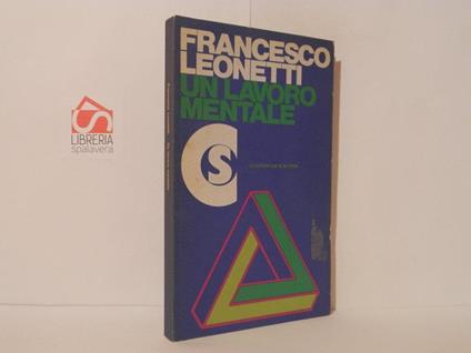 Un lavoro mentale - Francesco Leonetti - copertina