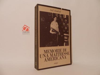 Memorie di una maitresse americana - Nell Kimball - copertina