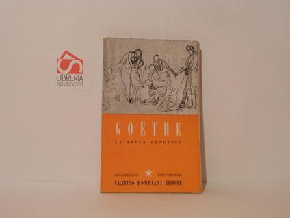 La bella genovese - Johann Wolfgang Goethe - copertina