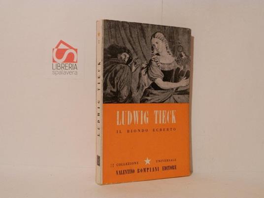 Il biondo Ecberto - Ludwig Tieck - copertina
