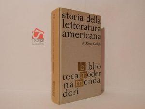 Storia della letteratura americana - Marcus Cunliffe - copertina