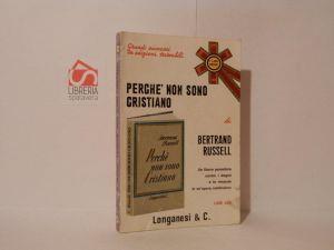 Perché non sono cristiano - Bertrand Russell - copertina