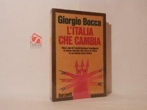 L' Italia che cambia - Giorgio Bocca - copertina