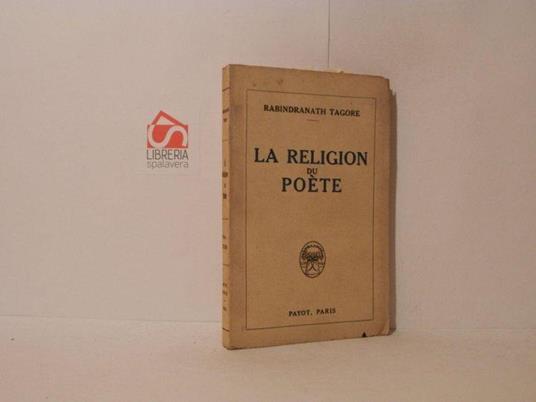 La religion du poète - Rabindranath Tagore - copertina