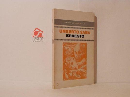 Ernesto - Umberto Saba - copertina