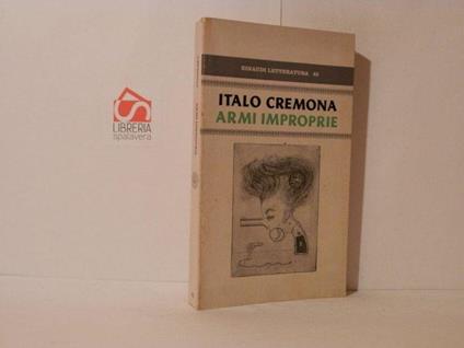 Armi improprie - Italo Cremona - copertina