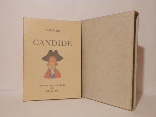 Candide ou l'optimisme. Acquarelles de Dubout - Voltaire - copertina