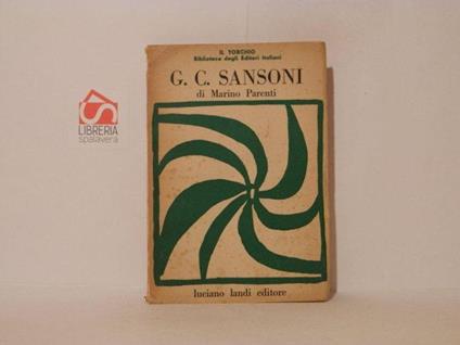 G. C. Sansoni Editore In Firenze - Marino Parenti - copertina