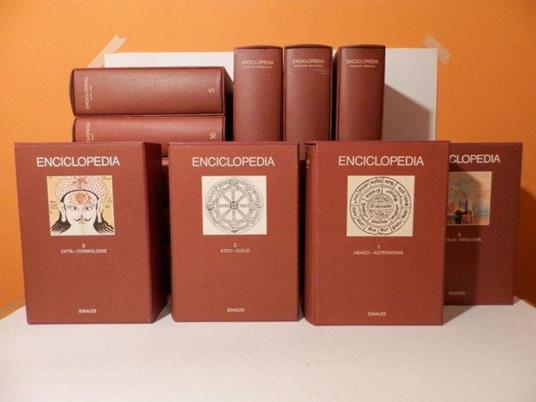 Enciclopedia Tematica Einaudi - Ruggiero Romano - copertina