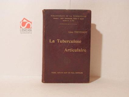 La tuberculose articulaire - copertina