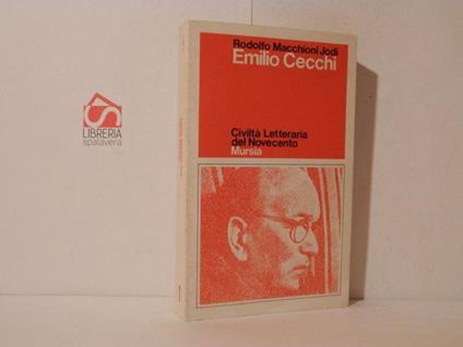 Emilio Cecchi - Rodolfo Macchioni Jodi - copertina