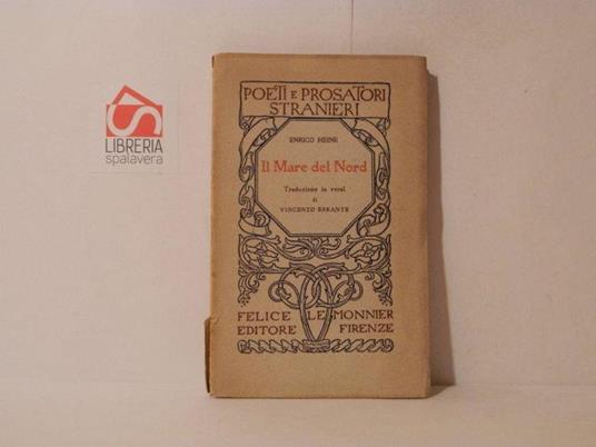 Il mare del Nord - Heinrich Heine - copertina