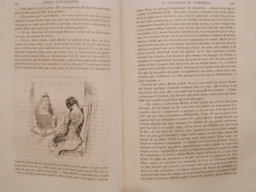 Contes fantastiques de Hoffmann. Traduction nouvelle précédeés de souvenirs intimes sur la vie de l'auteur par P. Christian illustrés par Gavarni