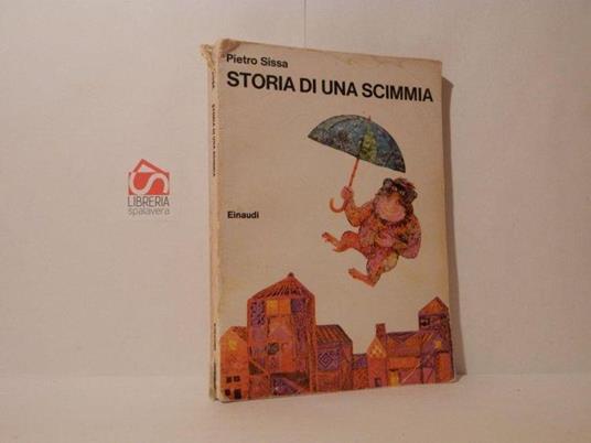 Storia di una scimmia - Pietro Sissa - copertina