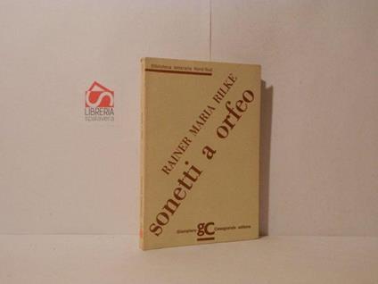 Sonetti a Orfeo - Rainer Maria Rilke - copertina