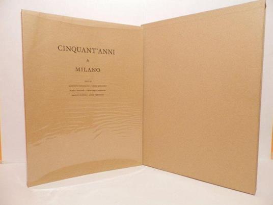 Cinquant'anni a Milano - copertina