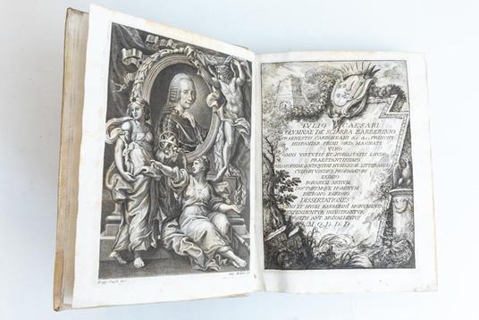 Dissertationes et adnotationes in aliquot ineditas veterum inscriptiones et numismata. Accedunt inscriptiones et monumenta quae extant in bibliotheca monachorum Camaldulensium S. Gregorii in Monte Coelio explicationibus illustrata - Gasparo Luigi Oderico - 4