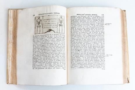 Dissertationes et adnotationes in aliquot ineditas veterum inscriptiones et numismata. Accedunt inscriptiones et monumenta quae extant in bibliotheca monachorum Camaldulensium S. Gregorii in Monte Coelio explicationibus illustrata - Gasparo Luigi Oderico - 6