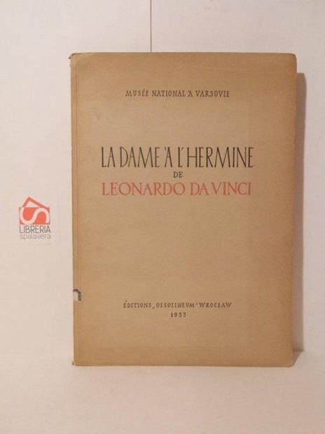 La Dame a l'Hermine de Leonardo Da Vinci - copertina