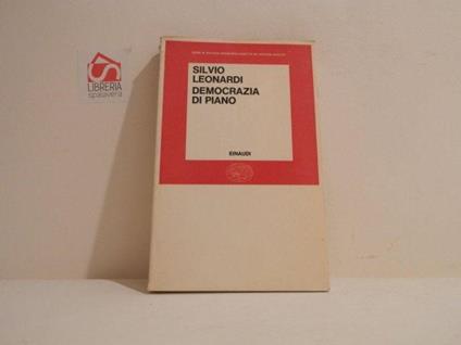 Democrazia di piano - Silvio Leonardi - copertina
