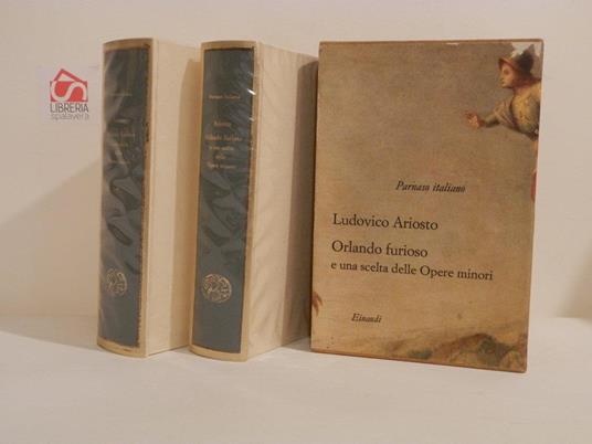 Orlando furioso le satire i cinque canti e una scelta delle altre opere minori - Ludovico Ariosto - copertina
