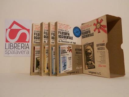 Storia della Filosofia Occidentale: da Rousseau ad oggi - Bertrand Russell - copertina