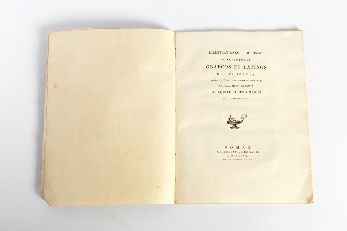 Illustrationes prodromae in scriptores graecos et latinos de belopaeia