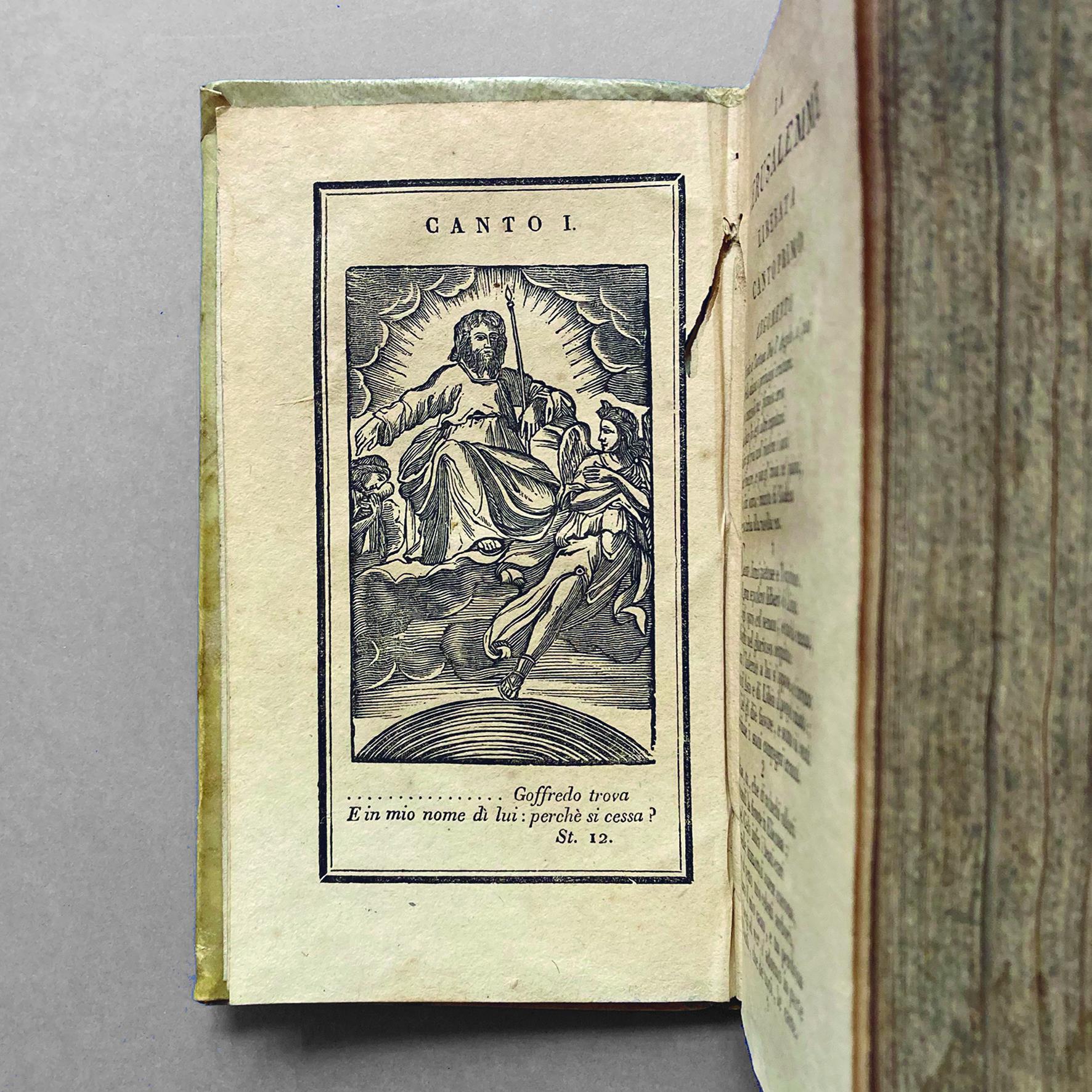 Il Goffredo : poema eroico di Torquato Tasso con gli argomenti di Orazio Ariosti. In questa nuova impressione corretto e di belle figure ornato, con la vita dell'autore e con l'aggiunta de' Cinque canti di Camillo Camilli
