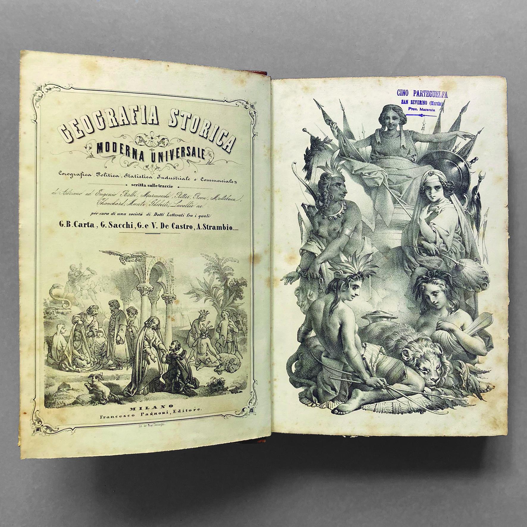 Geografia storica moderna universale: corografica, politica, statistica, industriale e commerciale