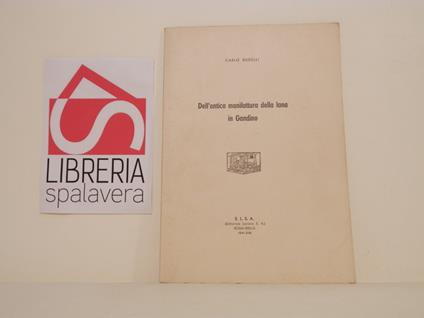 Dell'antica manifattura della lana di Gandin - Carlo Delli - copertina