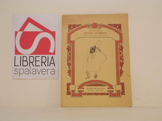 Mafai satirico - Giuseppe Appella - copertina