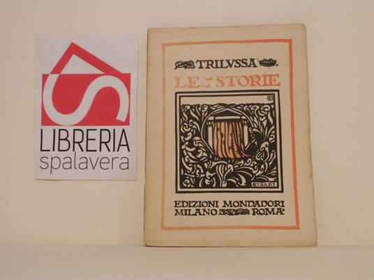 Le storie - Trilussa - copertina