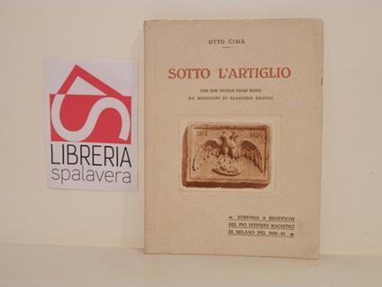 Sotto l'artiglio strenna a beneficio del pio Istituto rachitici di Milano pel 1924-2 - Otto Cima - copertina